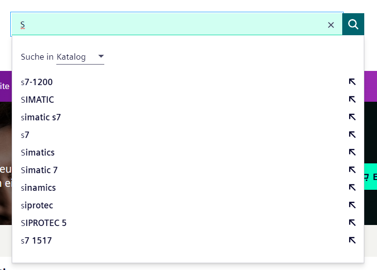 Suchergebnisse verwalten