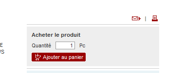 Add product from the catalogue Adding products