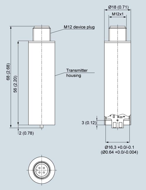Transmetteur de température en tête de sonde - SITRANS TH100 - Siemens  Process Instrumentation - Pt100 / analogique / de process