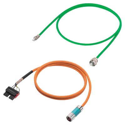 Connecteur M/F + câble MX4862 - multicontacts